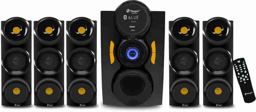 Target TARGET TT D5142 FM USB BT 5.1 Channel Multimedia Speakers 6.5