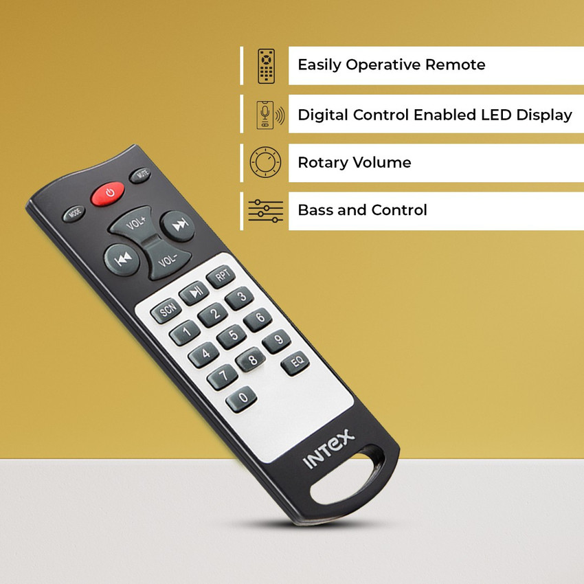 Intex home sale theater 2.1 remote