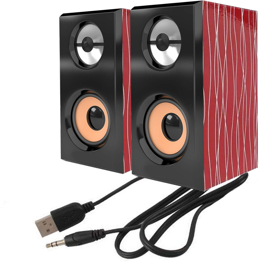 Buy BeerTech QHM 630 Laptop Desktop USB Powered Wooden Speaker
