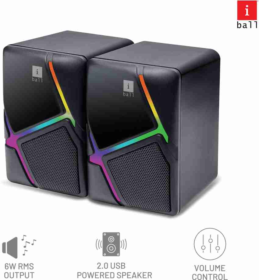 Home Theater Iball Soundking I3 Iball Tower Retail Speaker Karaoke