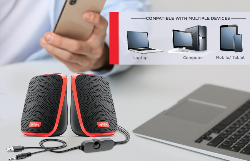 Intex laptop speaker sales