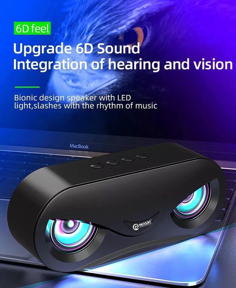 Buy reason D8 SuperSonic 10W Bluetooth Speaker With 12Hour