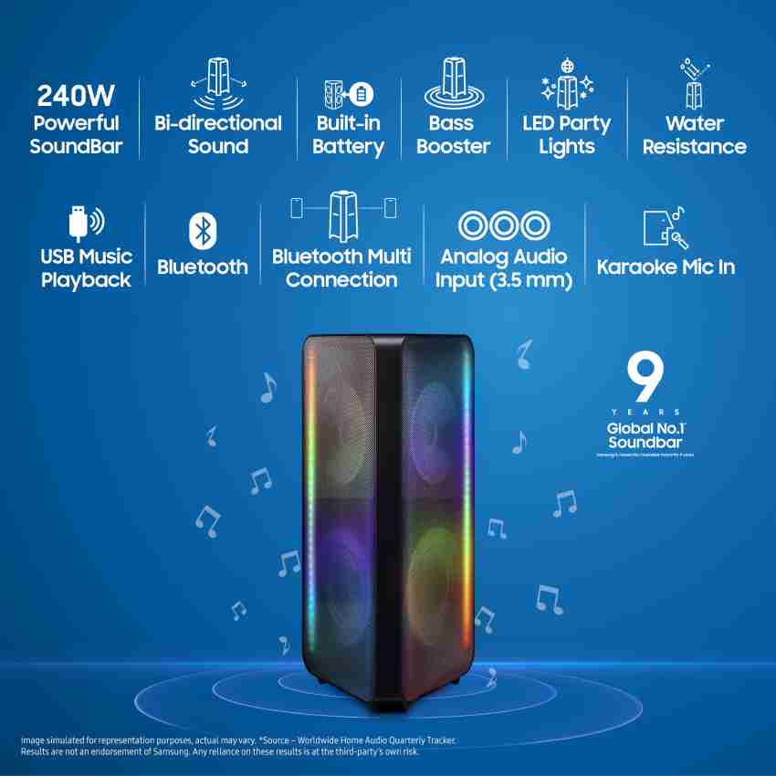 Parlante Bluetooth Samsung 240W MX-ST50B/PE (2022)