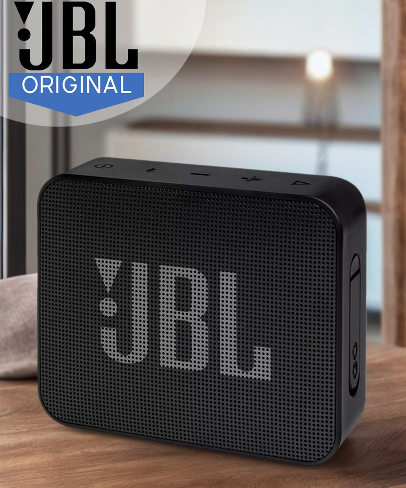 JBL Go Essential with Rich Bass 5 Hrs Playtime IPX7 Waterproof Ultra Portable 3.1 W Bluetooth Speaker