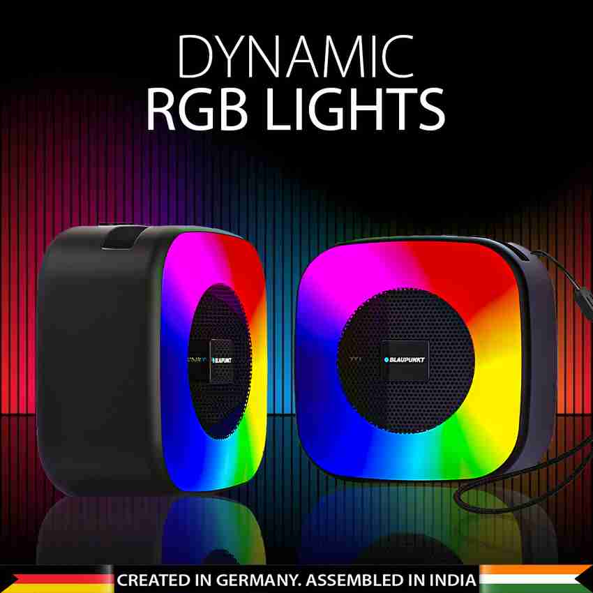 Blaupunkt flashing hotsell led wireless speaker