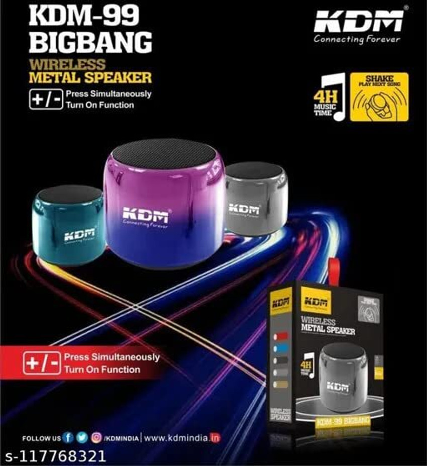 Kdm bluetooth speaker km sales 505