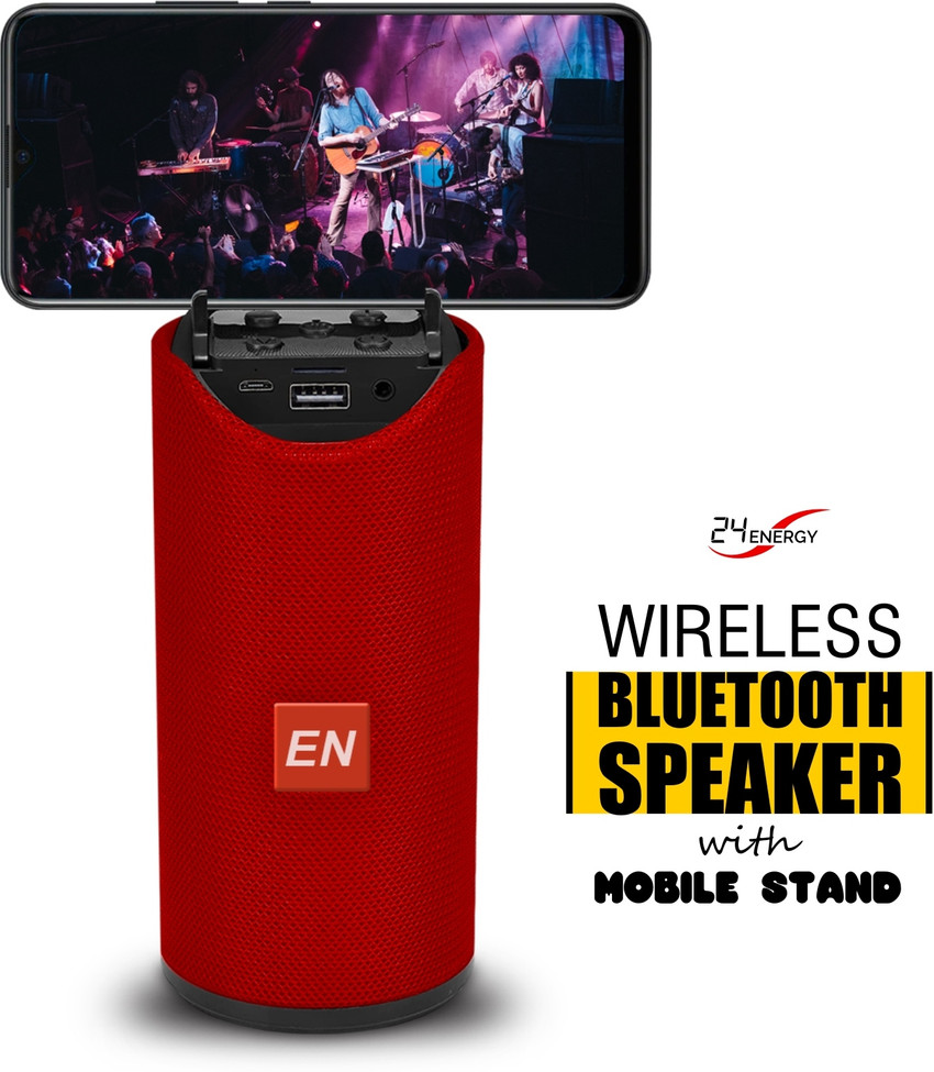 Bluetooth speaker with mobile sales stand