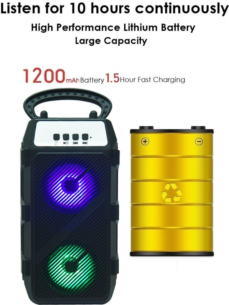 Mega speaker top with mic