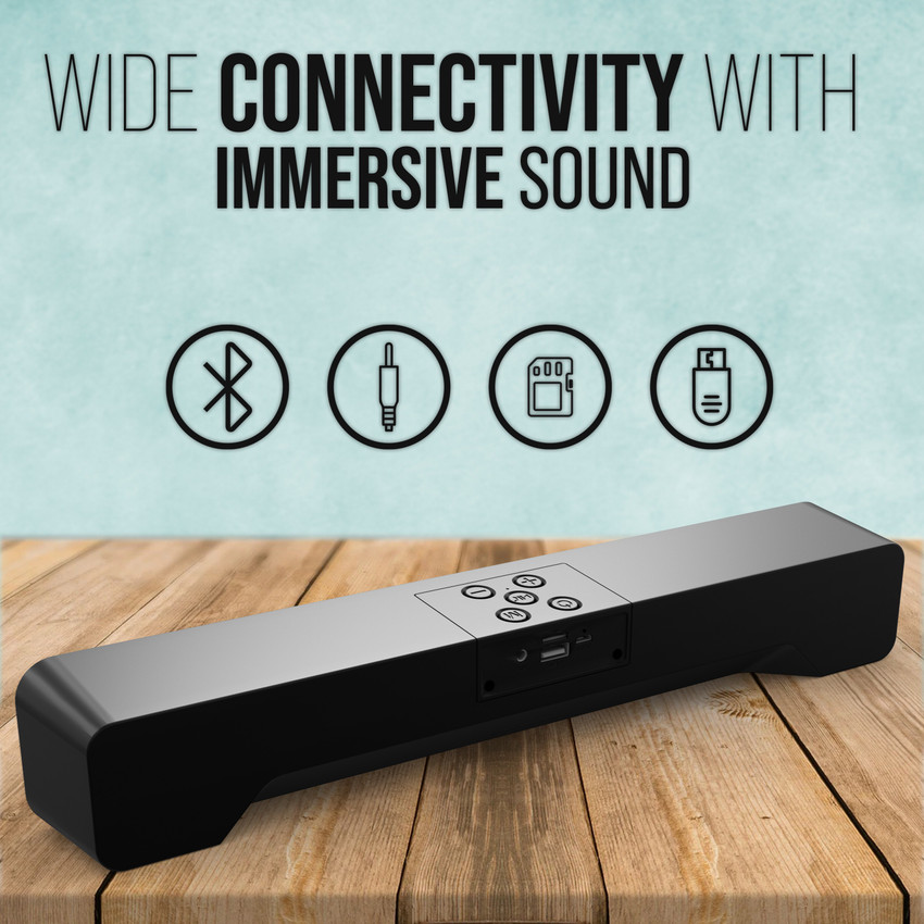 Buy QUANTUM 16W Wireless Portable Bluetooth Soundbar Stereo USB