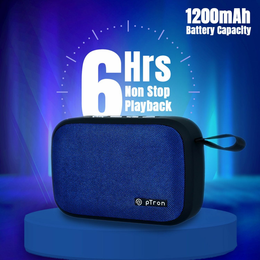 Ptron bluetooth speaker flipkart discount