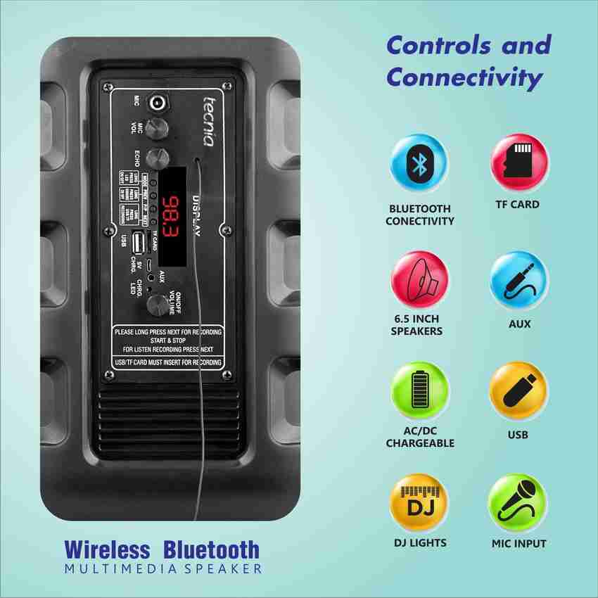 Tecnia bluetooth shop speaker