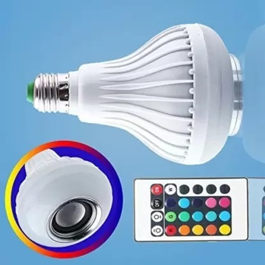 Wireless led sale light bulb speaker