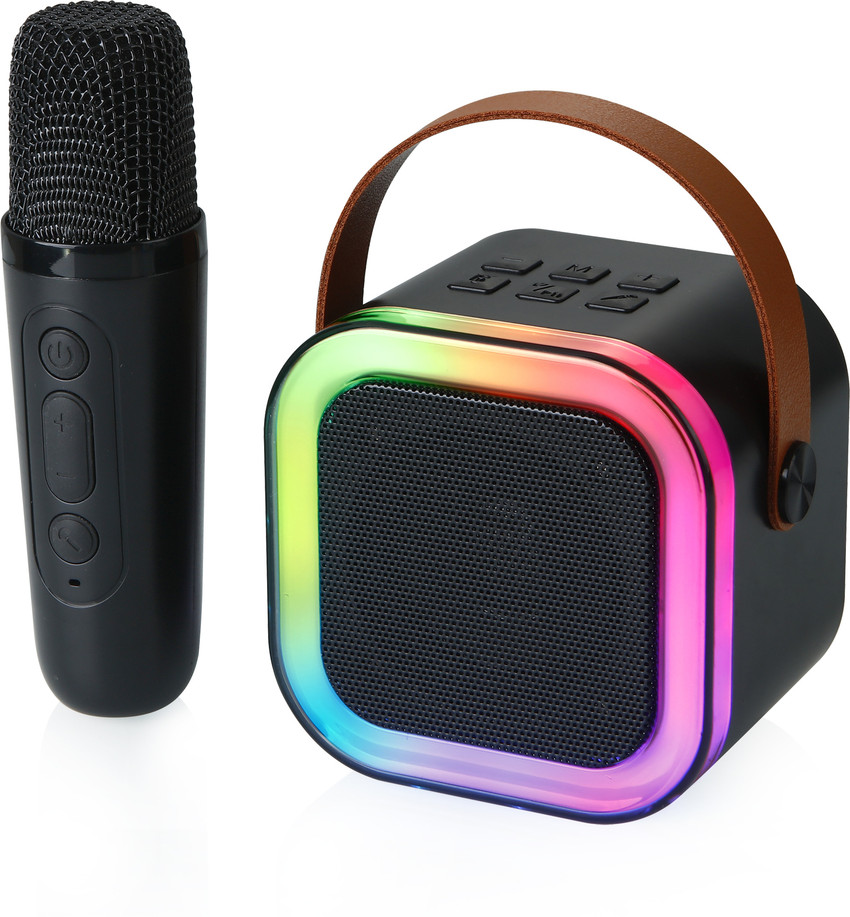 Buy MZ S669 (PORTABLE BLUETOOTH KARAOKE SPEAKER) Wireless MIC with voice  changer/USB 10 W Bluetooth Speaker Online from Flipkart.com