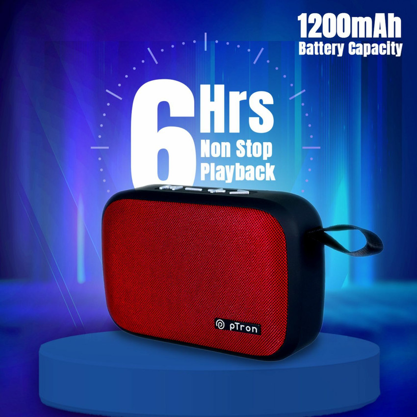 Ptron bluetooth hot sale speaker price