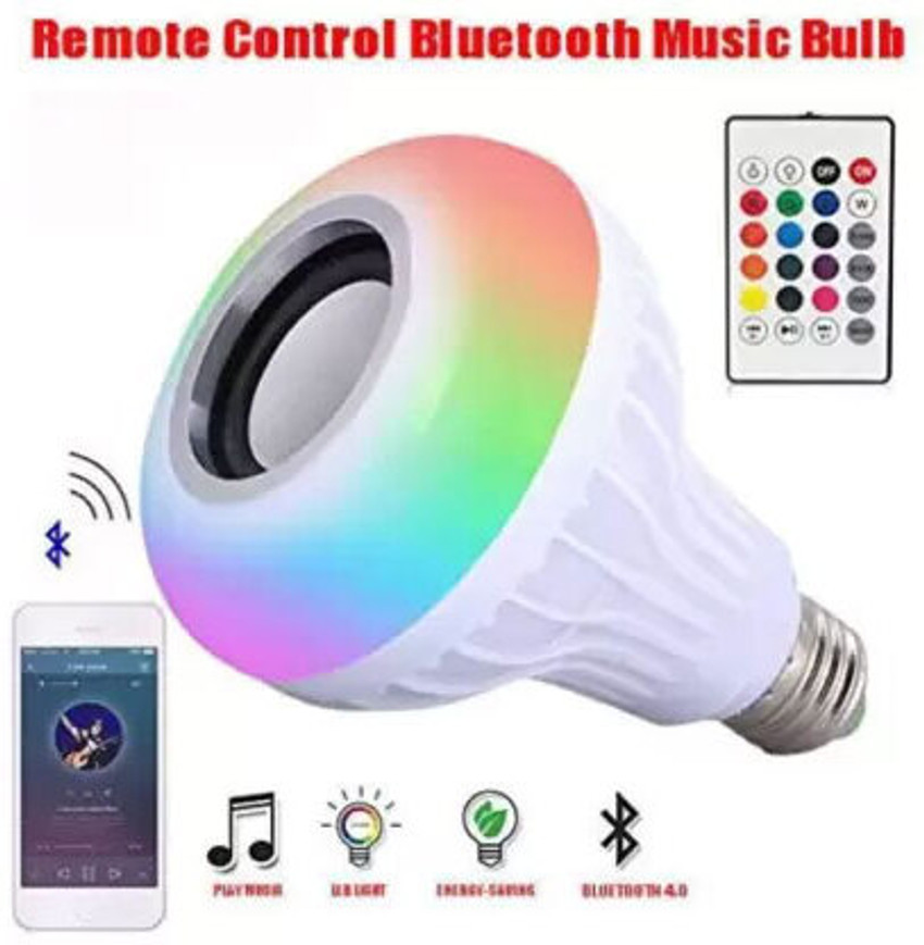 Audio light clearance bulb speaker