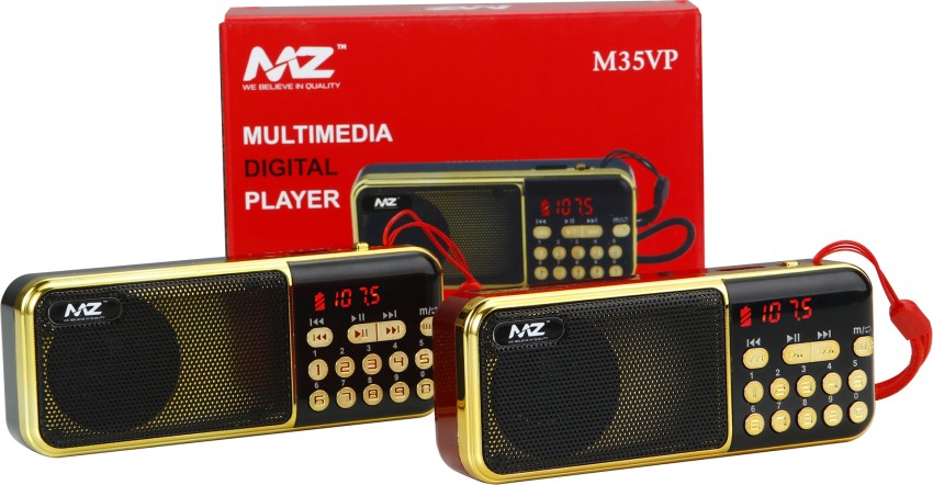 Buy MZ M35VP (MULTIMEDIA DIGITAL PLAYER) RETRO RADIO STYLE 3 W