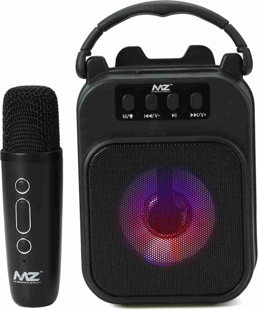 Buy MZ M53VP PORTABLE BLUETOOTH KARAOKE SPEAKER Wireless MIC