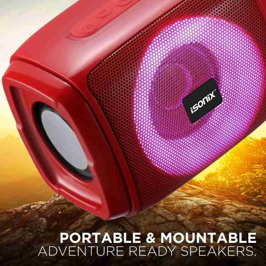 Buy Isonix Wireless Portable Bluetooth Speaker With RGB Lights