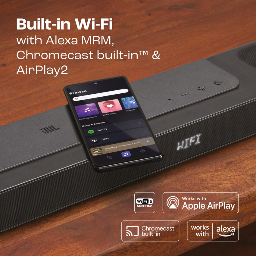 Buy JBL Bar 800 Pro, True Dolby Atmos, Wireless 3D Surround, Multibeam,JBL  One App 720 W Bluetooth Soundbar Online from Flipkart.com