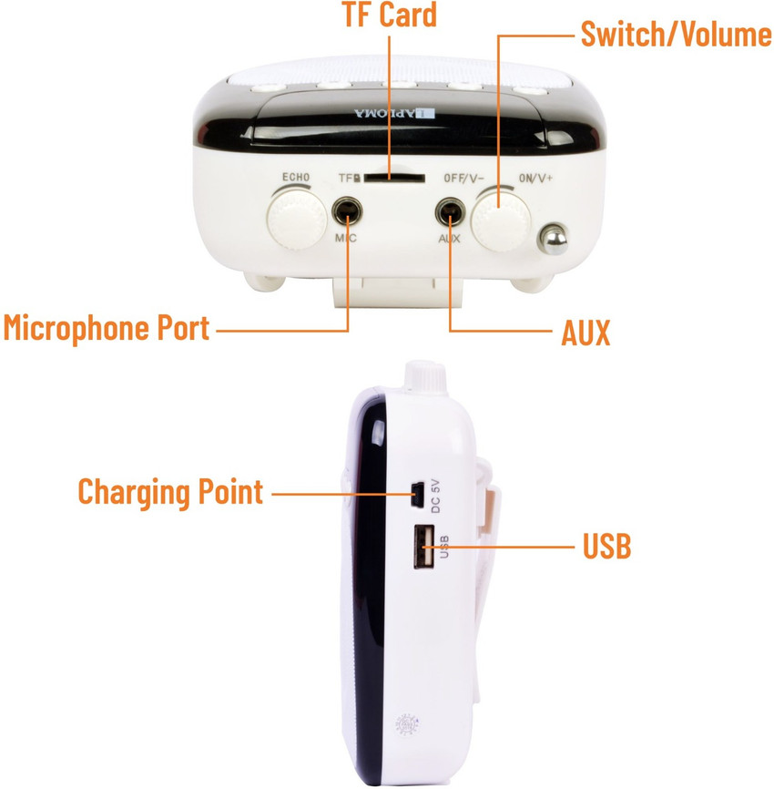 Laploma portable speaker with deals mic