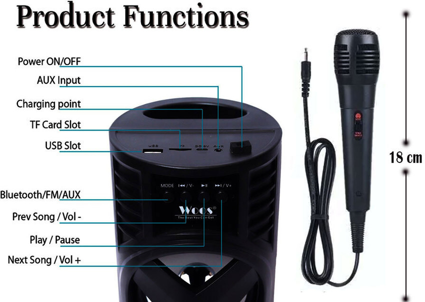 Best pa speaker for karaoke hot sale
