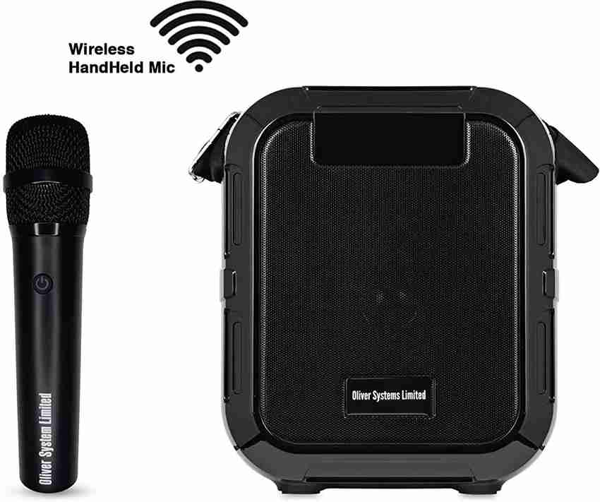 Amplifier speaker cheap with wireless microphone
