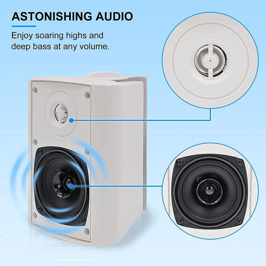 Indoor wall mount speakers sale