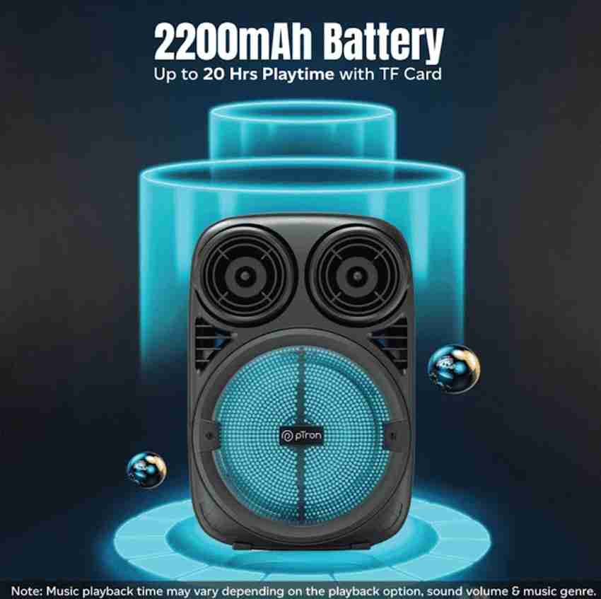 Ptron bluetooth speaker shop flipkart