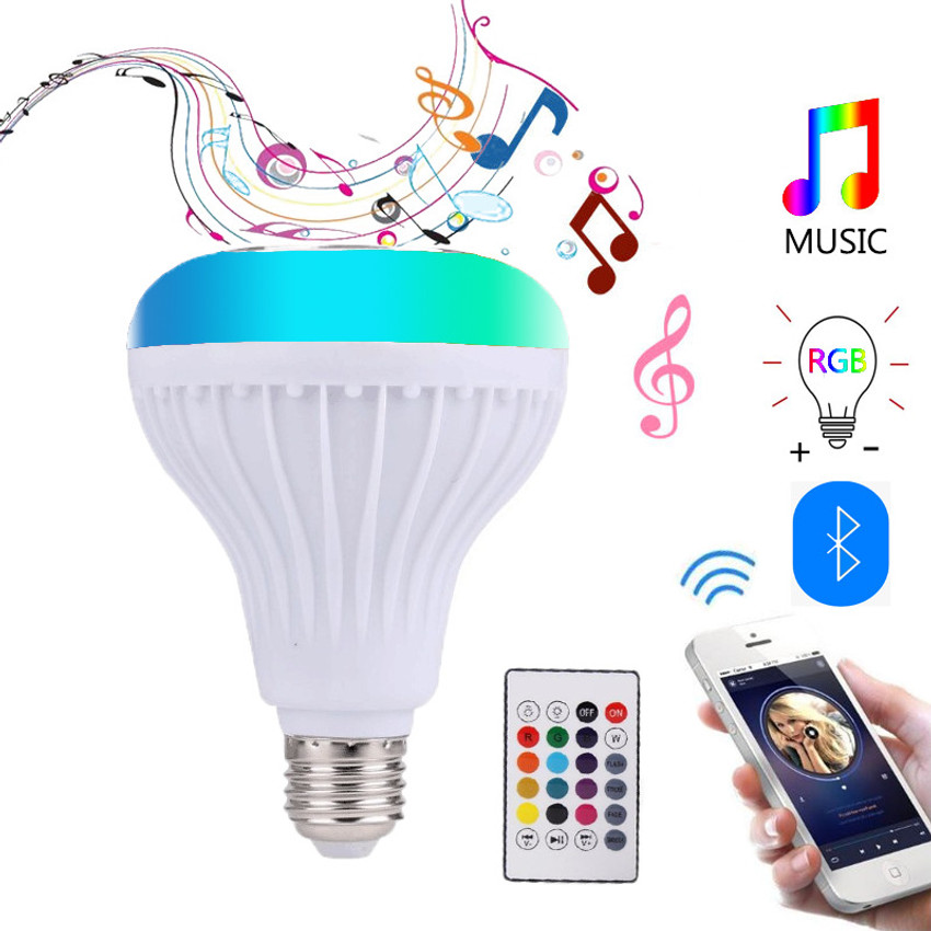 Wireless bluetooth best sale light bulb speaker