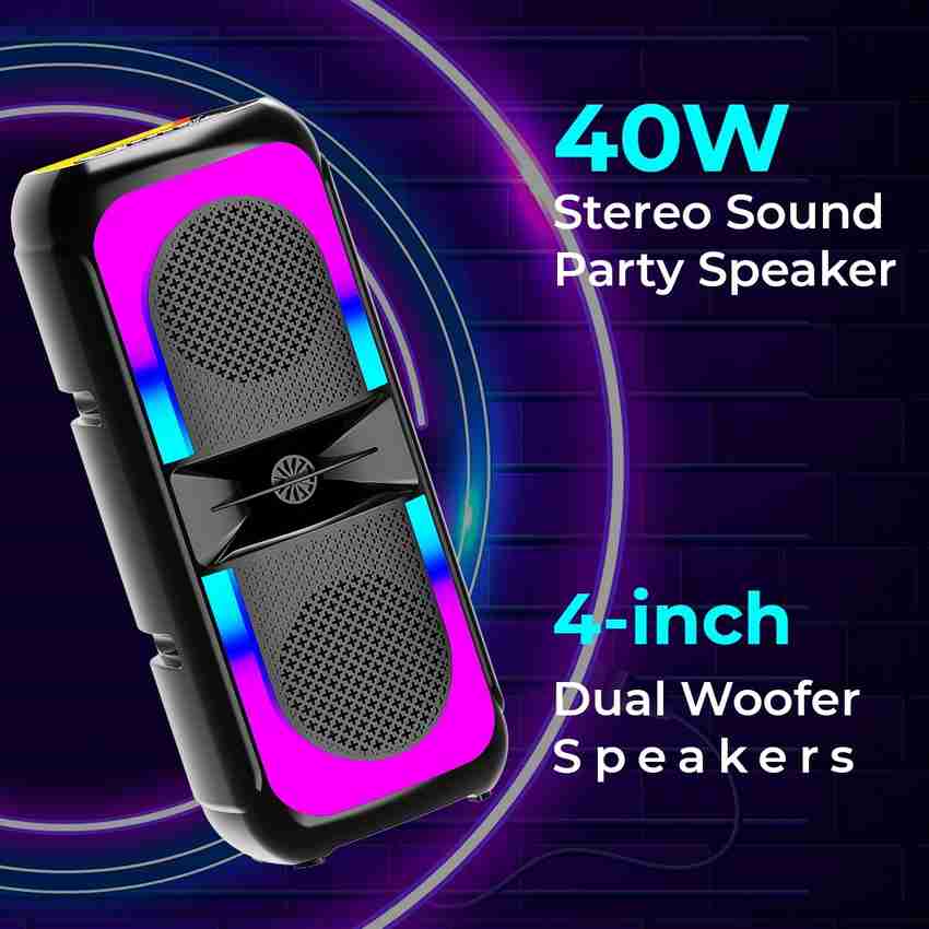 Buy PTron Fusion Beats 40 W Bluetooth Party Speaker Online from Flipkart
