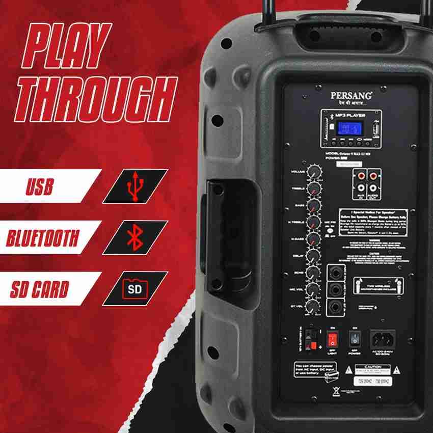 Persang karaoke trolley hotsell speaker
