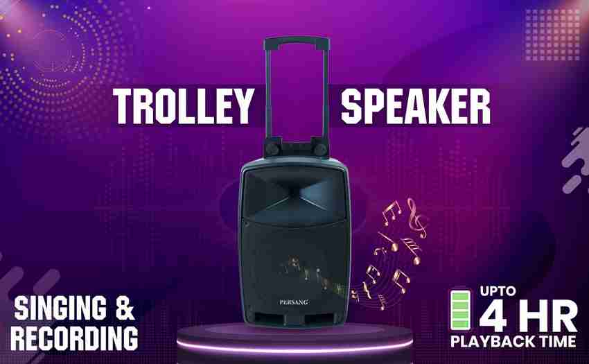 Boss shop trolley speaker