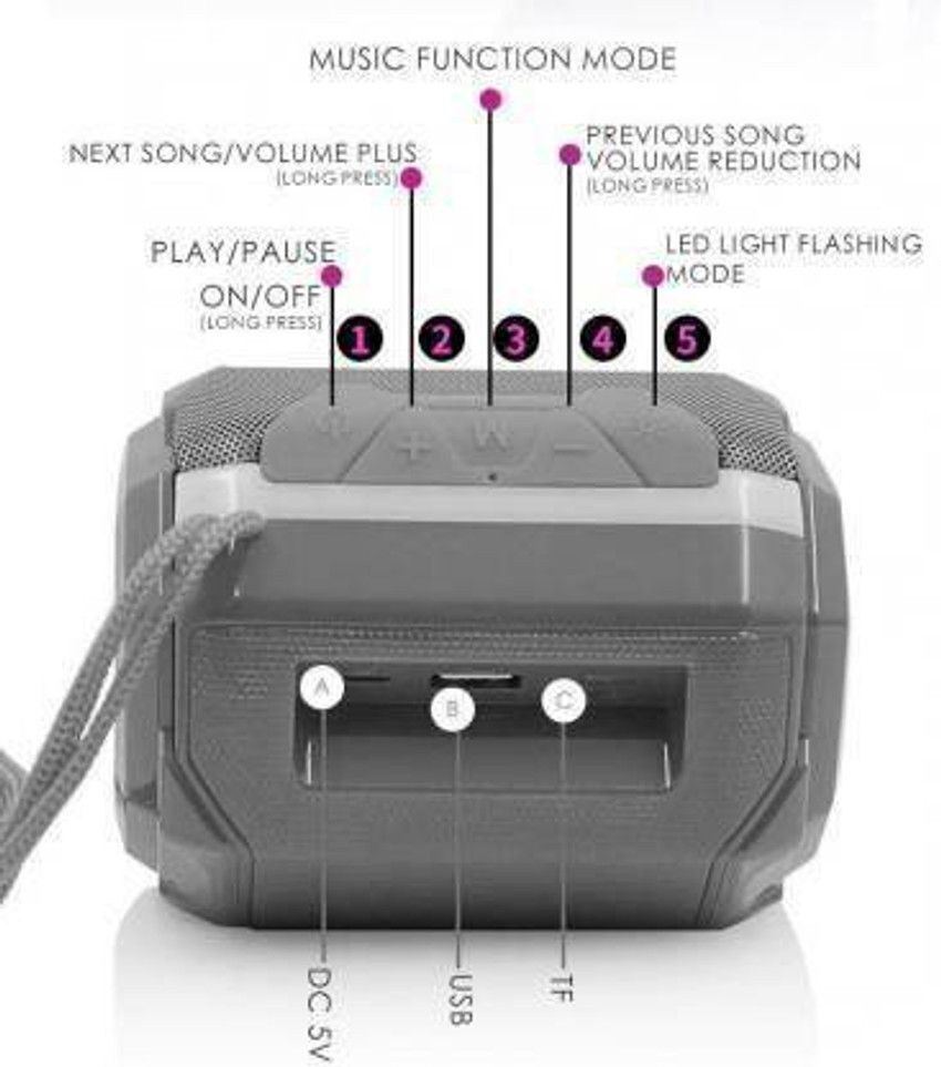 Buy NEELTREDE BEST PRICE TG 162 Portable Audio deep bass