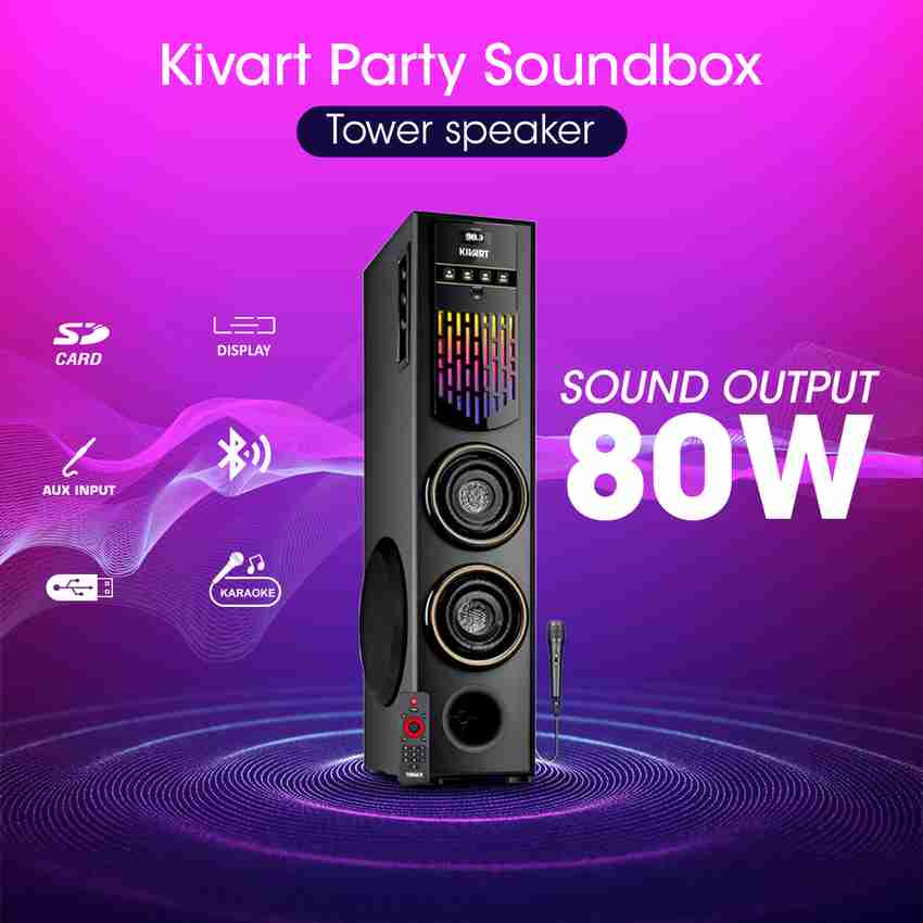 Box store speaker tower