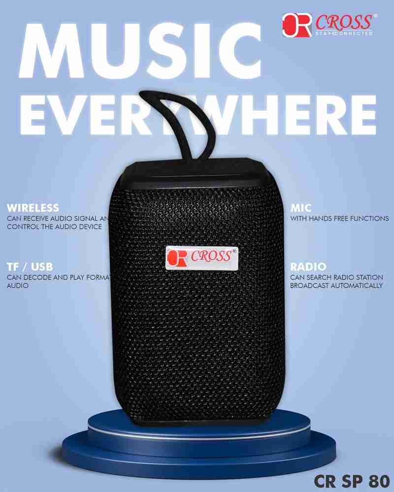 Cross bluetooth discount speaker price