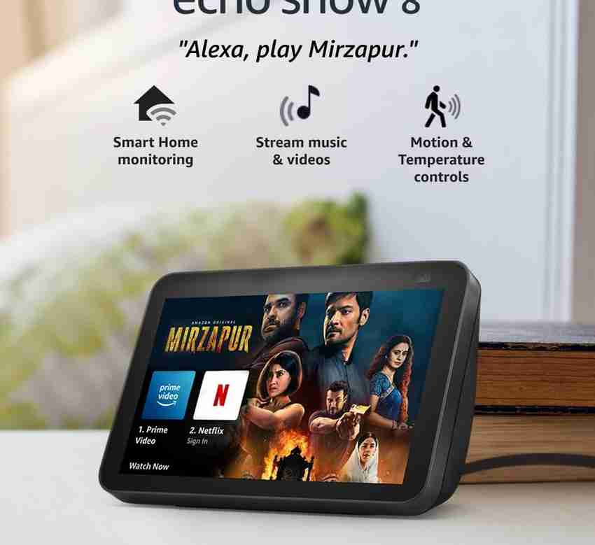 Echo Dot Alexa Pon Netflix Alexa Echo Dot (5ª Geração, Lançamento