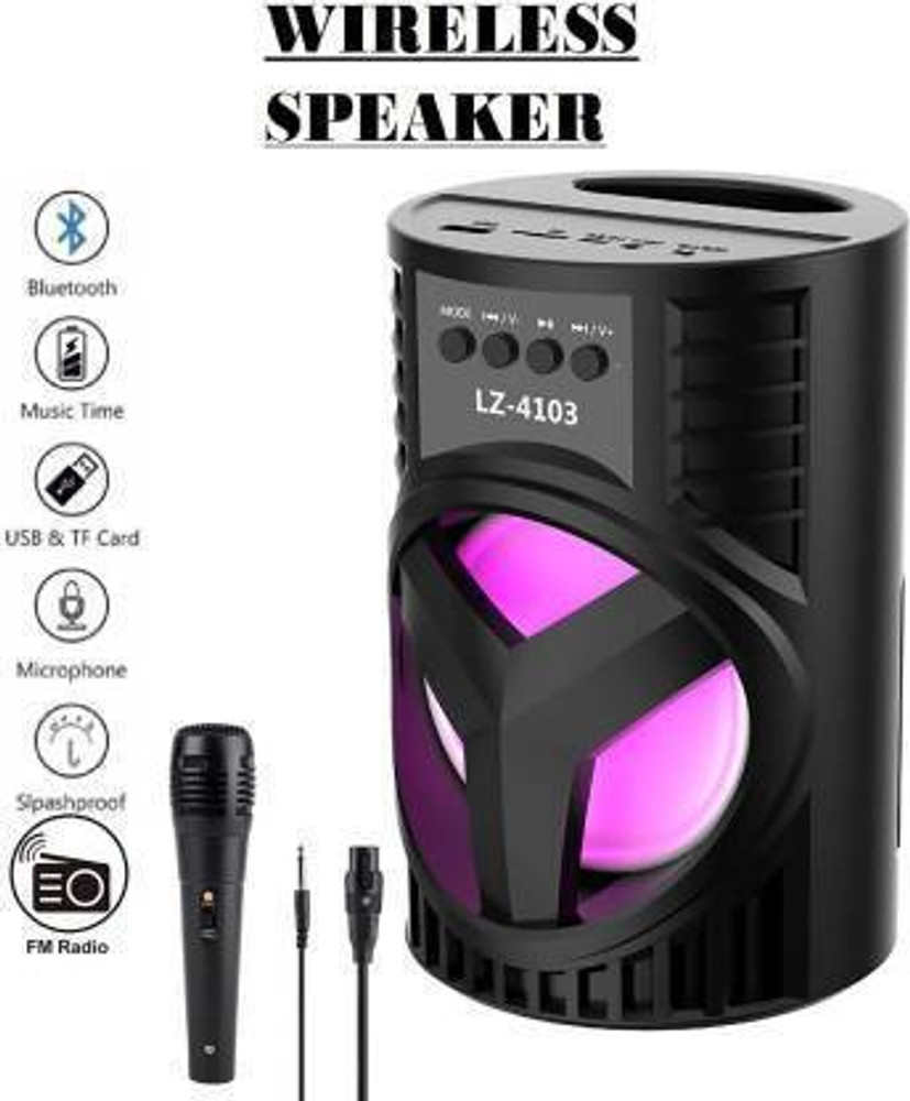 Buy fecson Bluetooth speaker with karaoke mic T19 10 W Bluetooth
