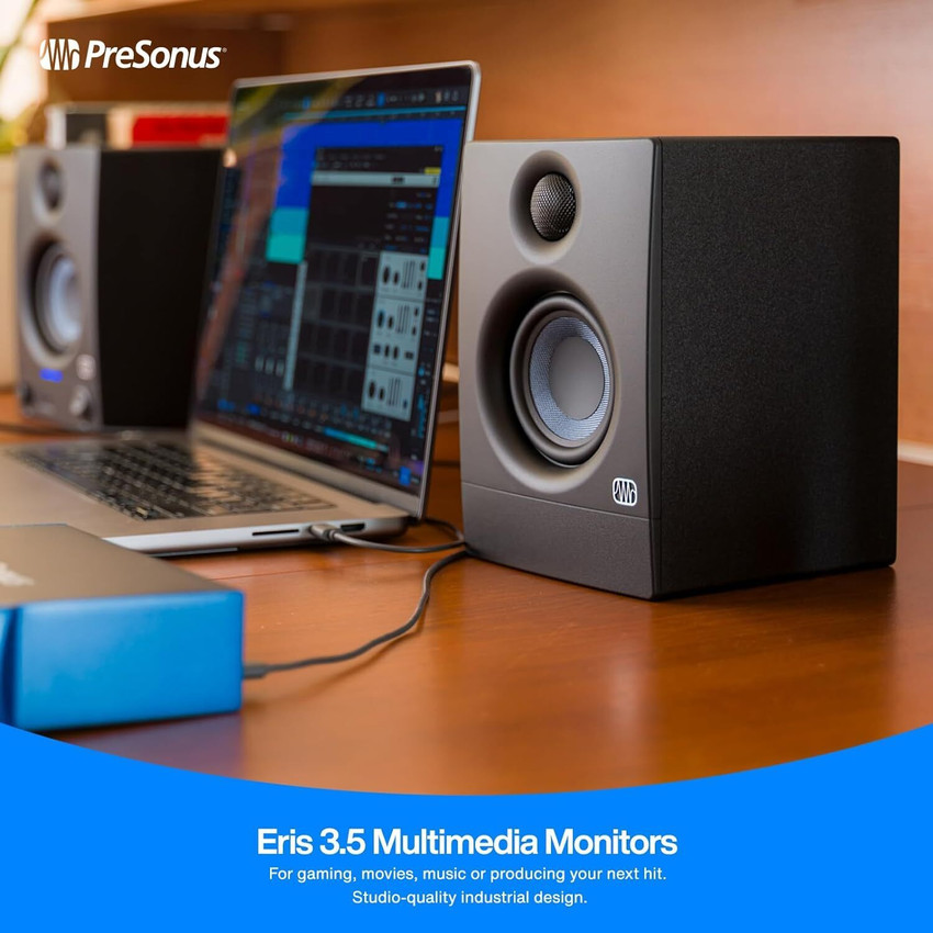 Buy presonus Eris 3.5 2nd Gen 50 W Studio Monitor Online from 