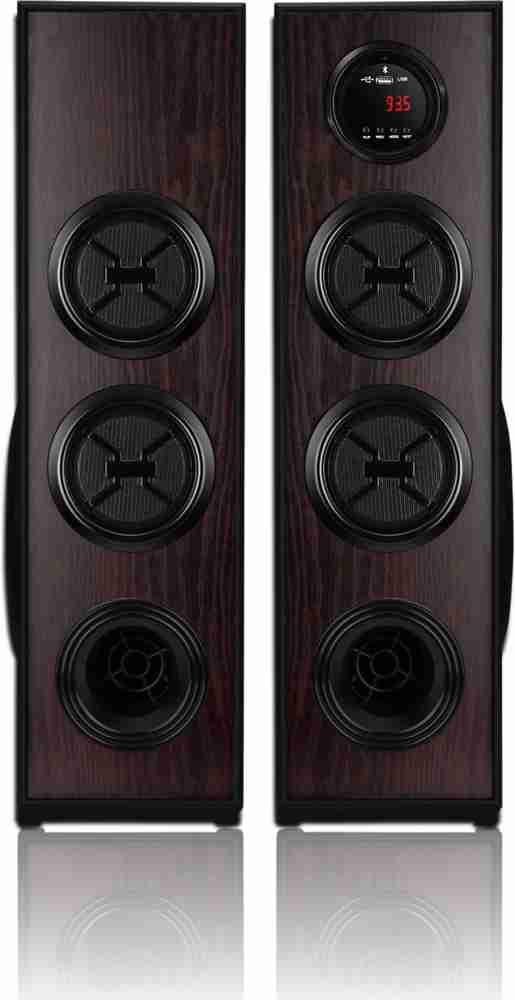 High bass sales tower speakers
