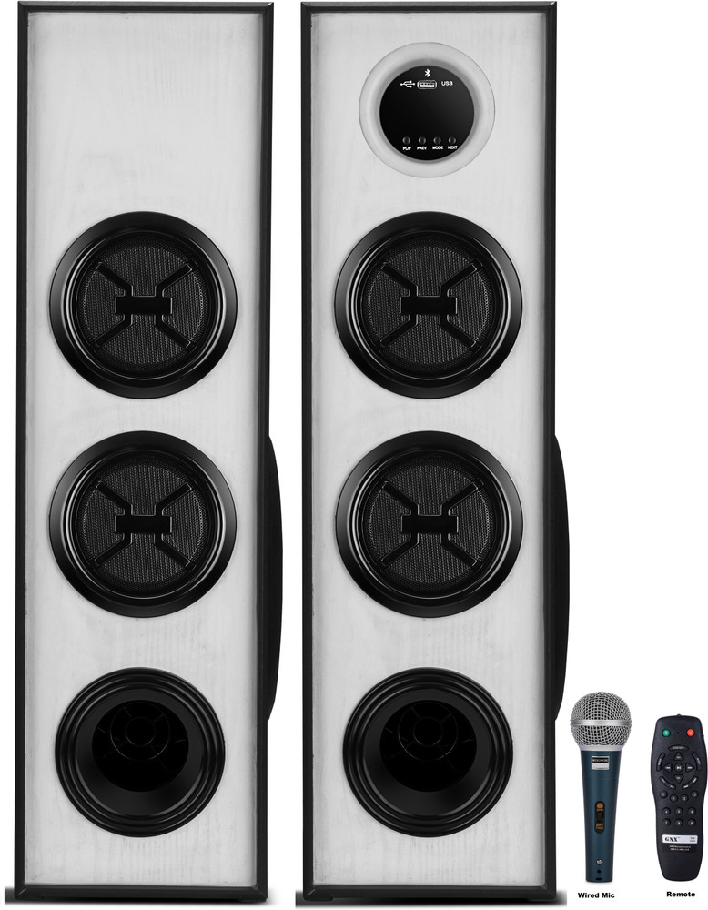 Tower speakers with bluetooth and mic online