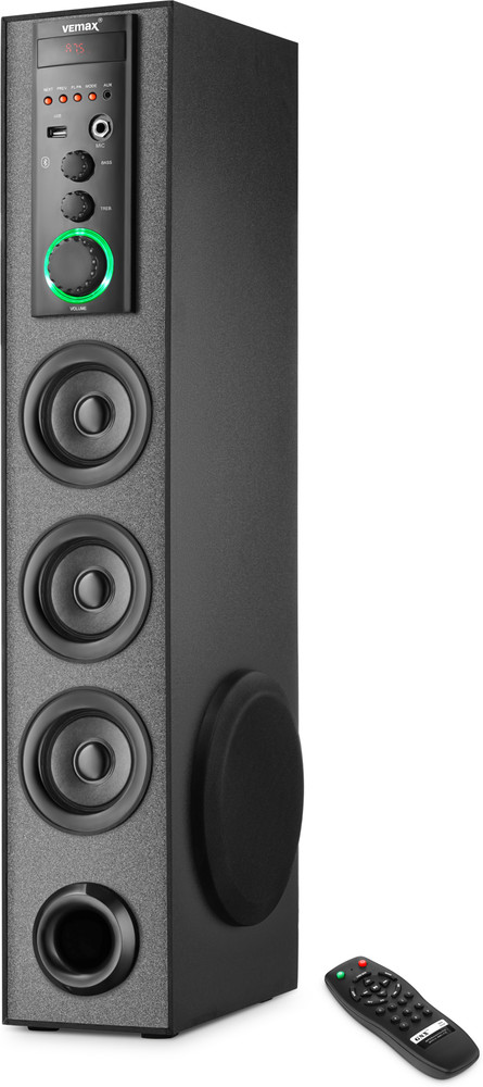 Power duo online tower speaker set