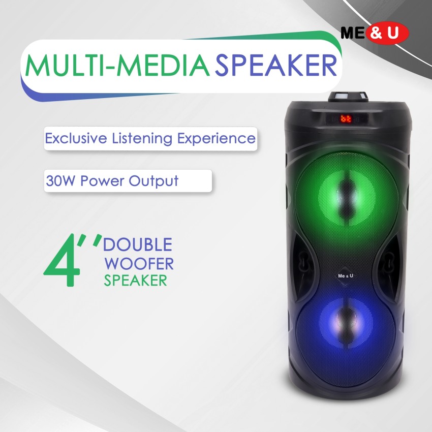 Buy ME&U Partybox 30 W Bluetooth Tower Speaker Online from