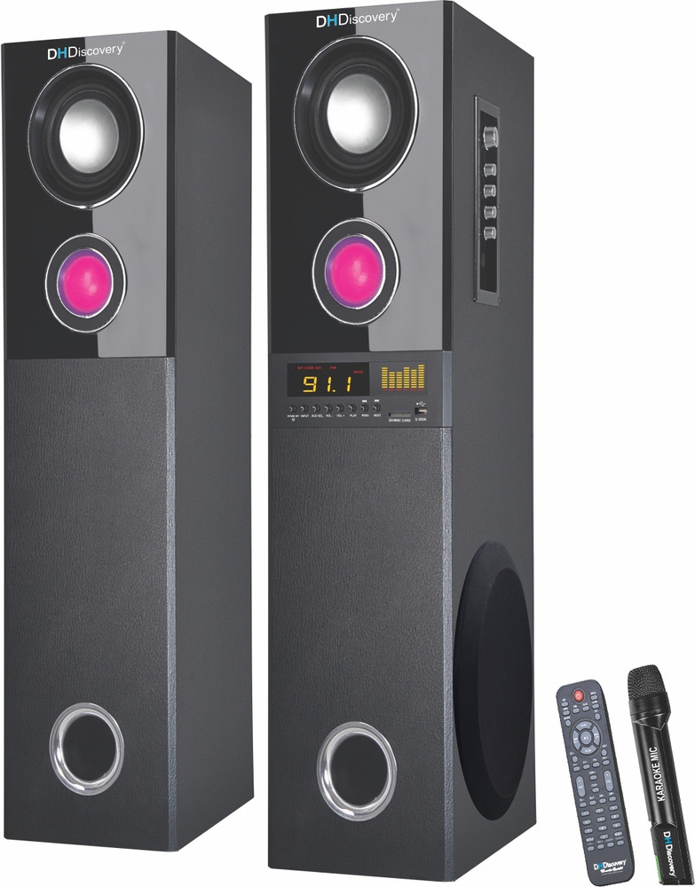 Buy DH Discovery DJ 1212 2000 W Bluetooth Tower Speaker Online