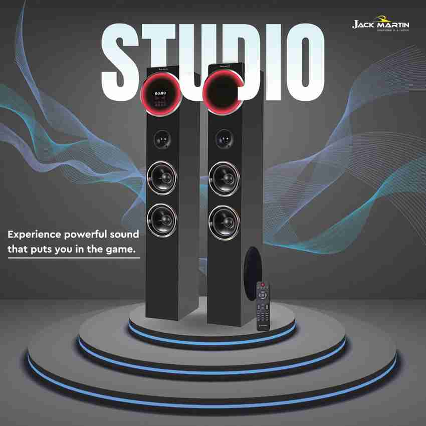 Jack martin top studio tower speakers