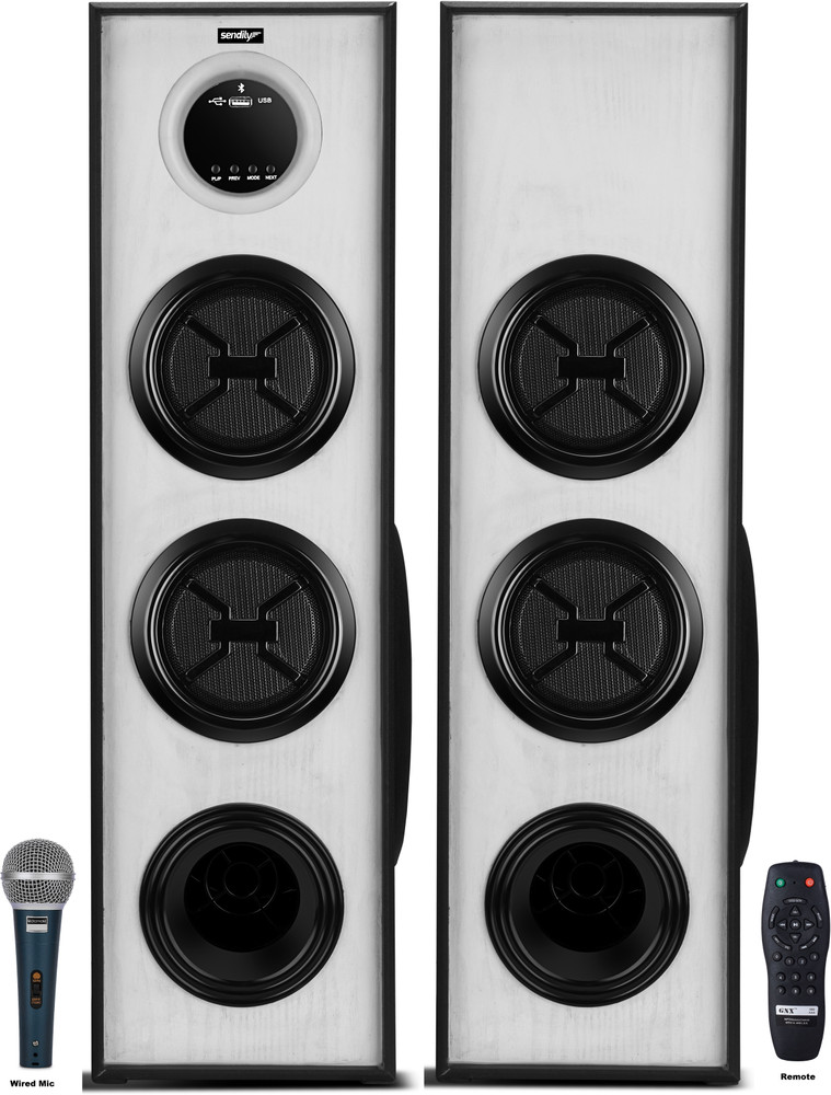Buy Sendily Dilfty Bluetooth Twin Tower with Karaoke MIC Support