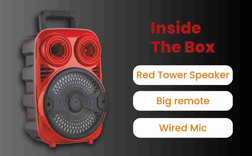 Buy Dotsun Dotsun 8 inch Woofer Wired Mic RGB Lights USB Input