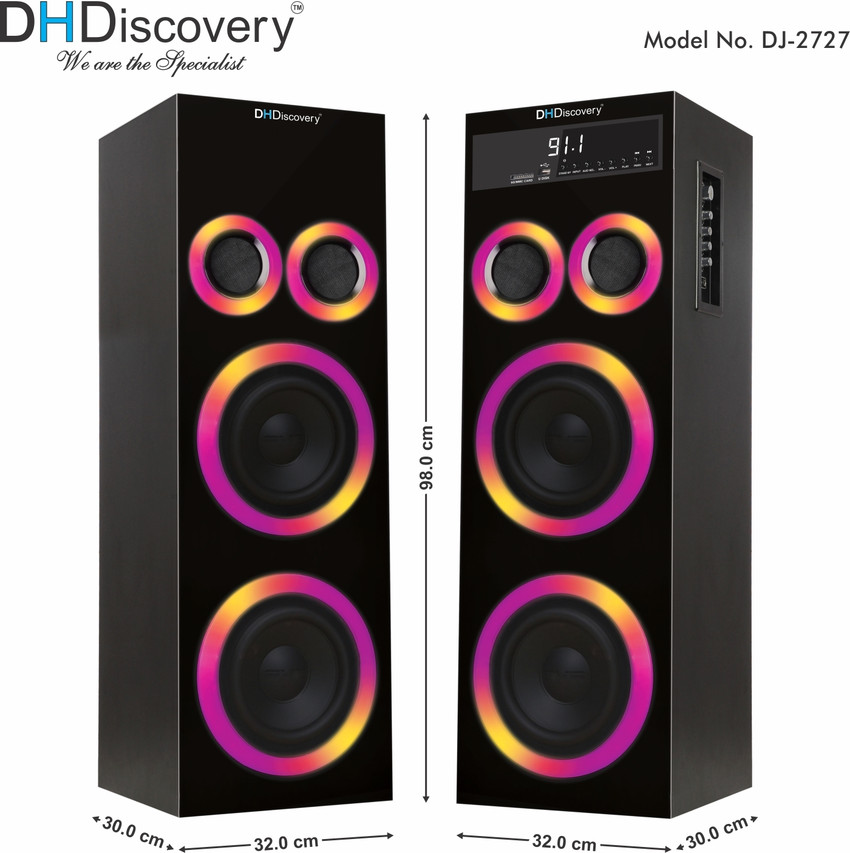 Buy DH Discovery DJ 2727 4000 W Home Theater Wireless Mic Remote