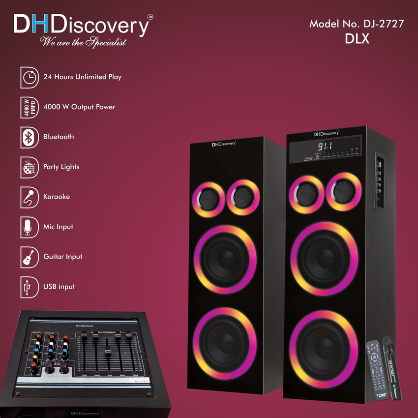 Dj column speakers price deals