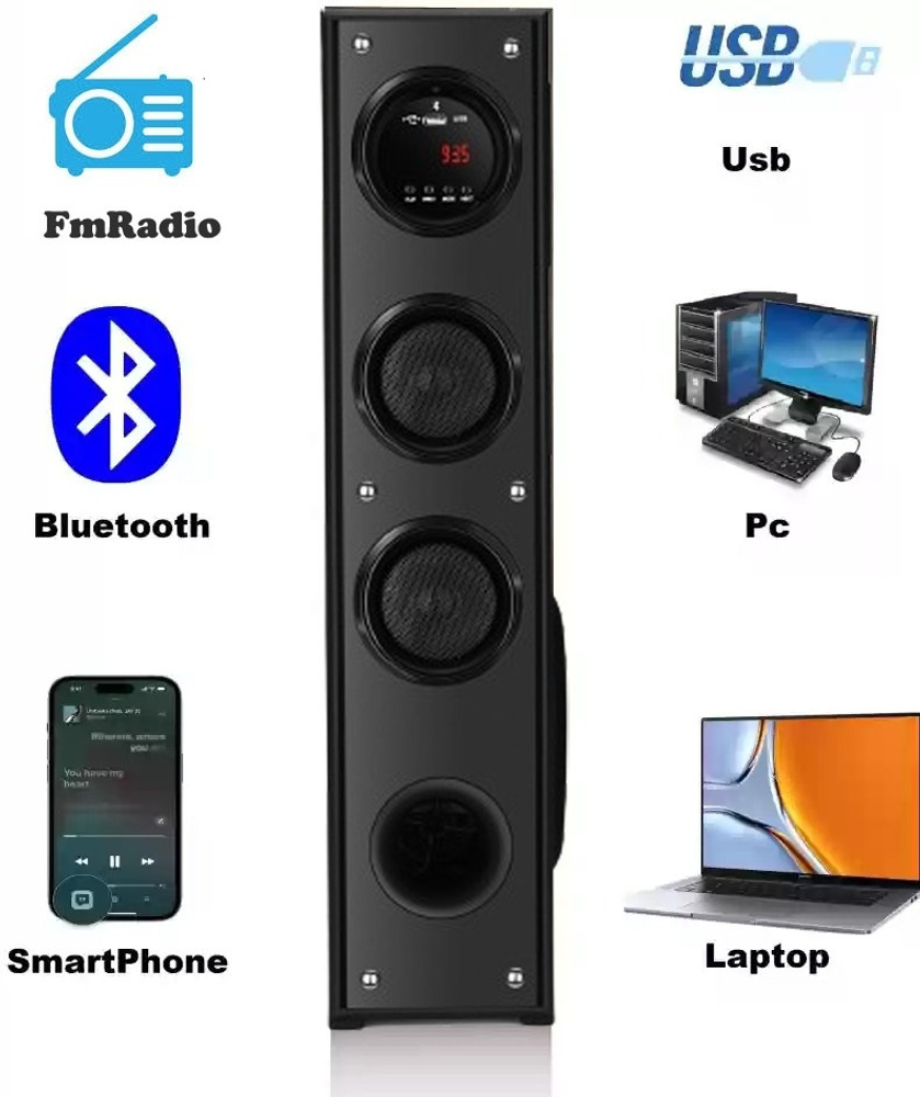 Buy ultiads 98J 9N Wireless Bluetooth Speaker With USB FM 120 W