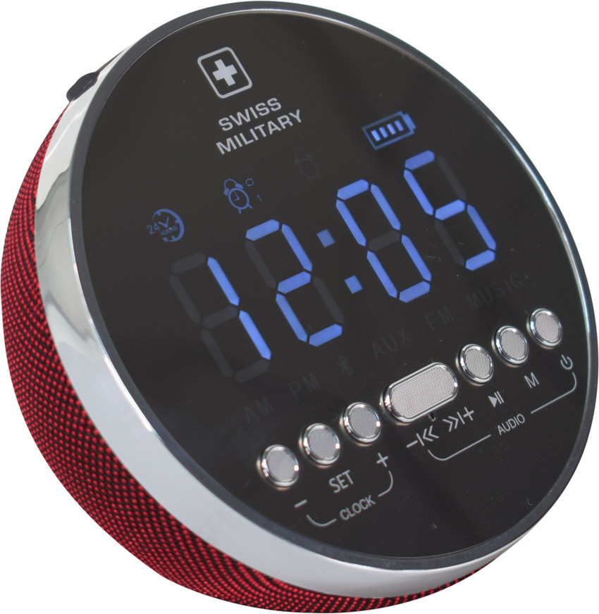 Swiss military alarm clock hotsell